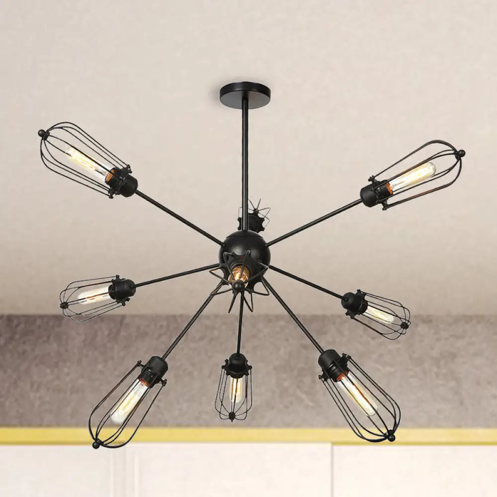 Chandeliers with Pendant Lights for a Stylish LookChandeliers with Pendant Lights for a Stylish LookWarehouse Style Metal Bulb Cage Chandelier - Black Hanging Lamp with 9/12/15 Heads for Living Room Lighting Chandeliers with Pendant Lights for a Stylish LookChandeliers with Pendant Lights for a Stylish LookWarehouse Style Metal Bulb Cage Chandelier - Black Hanging Lamp with 9/12/15 Heads for Living Room Lighting