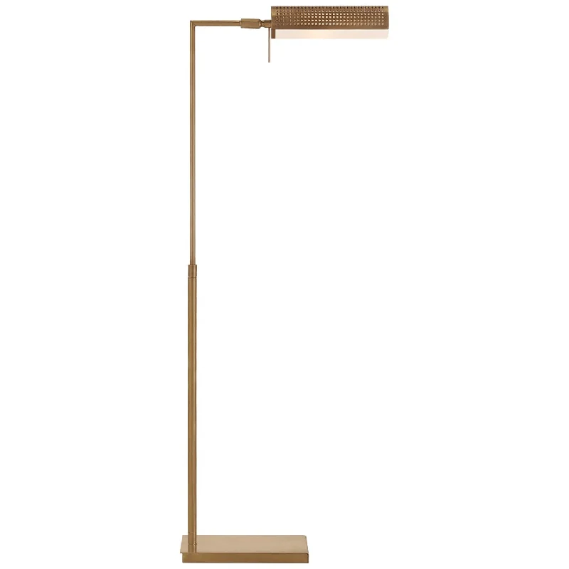 Wood Floor Lamp with Natural Grain for a Warm and Organic FeelPrecision Pharmacy Floor Lamp