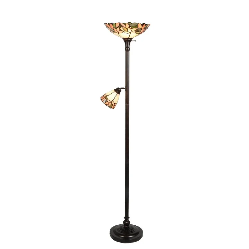  Way Switch Floor Lamp for Multiple Light Intensity Levels Way Switch Floor Lamp for Multiple Light Intensity LevelsSpringdale 70"H Brune Garden Torchiere Lamp with Side Light