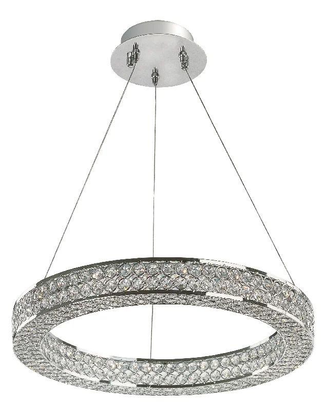 Art Nouveau Ceiling Lights with Organic, Flowing ShapesChandeliers for Renters Who Want to Upgrade Their LightingEternity LED 20" Single Pendant