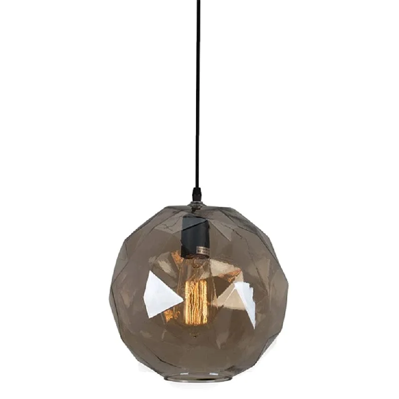 Glass Ceiling Lights with Frosted, Colored, or Etched GlassBlack Chandeliers for a Sleek and Sophisticated LookDenali Pendant