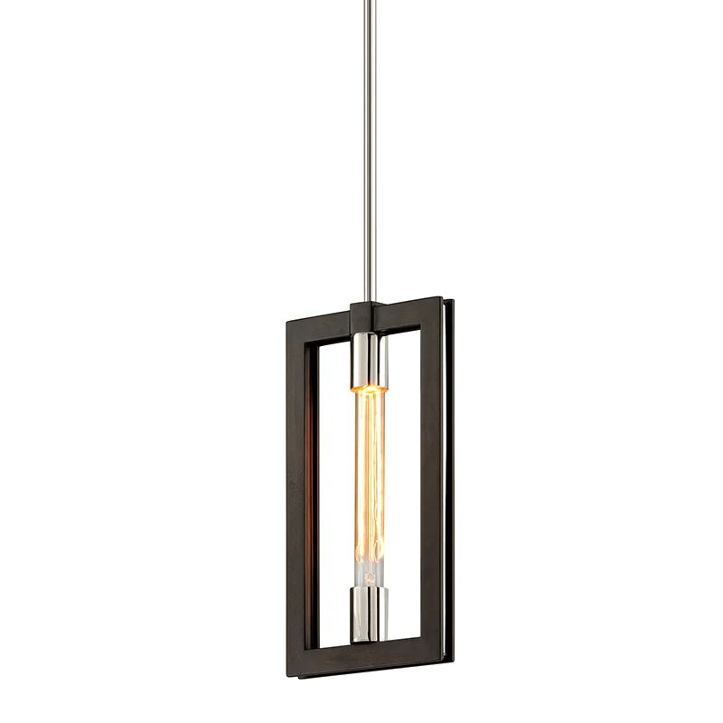 Contemporary Ceiling Lights with Unique, Abstract ShapesChandeliers for Renters Who Want to Upgrade Their LightingENIGMA 1LT MINI PENDANT