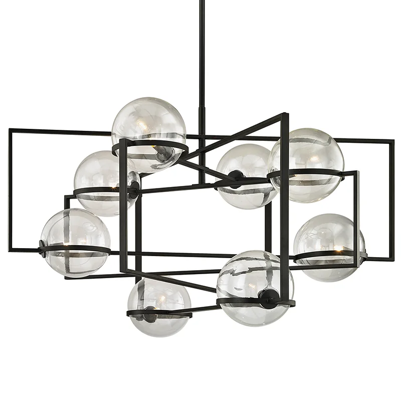 Modern Minimalist Ceiling Lights for Contemporary InteriorsELLIOT 8LT PENDANT