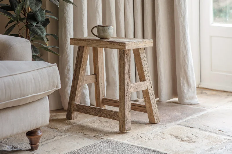 Gothic Ceiling Lights with Dark Metalwork and Pointed ArchesChandeliers for Interior Designers to Create Stunning SpacesIbo Reclaimed Wood Low Stool - Natural