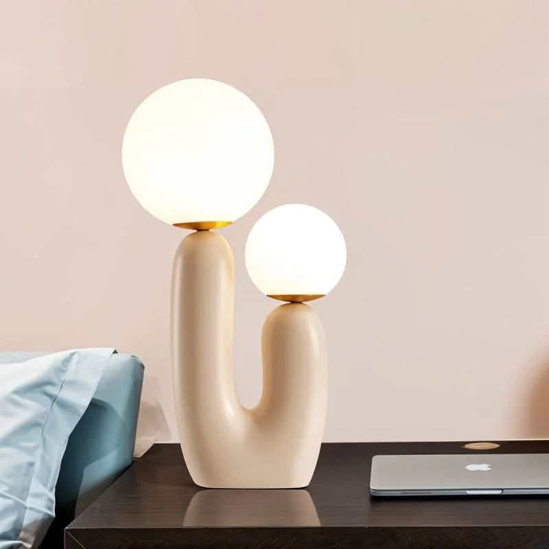 wooden table lamps with natural grain for a warm and organic feelwooden table lamps with natural grain for a warm and organic feelKaktos Table Lamp