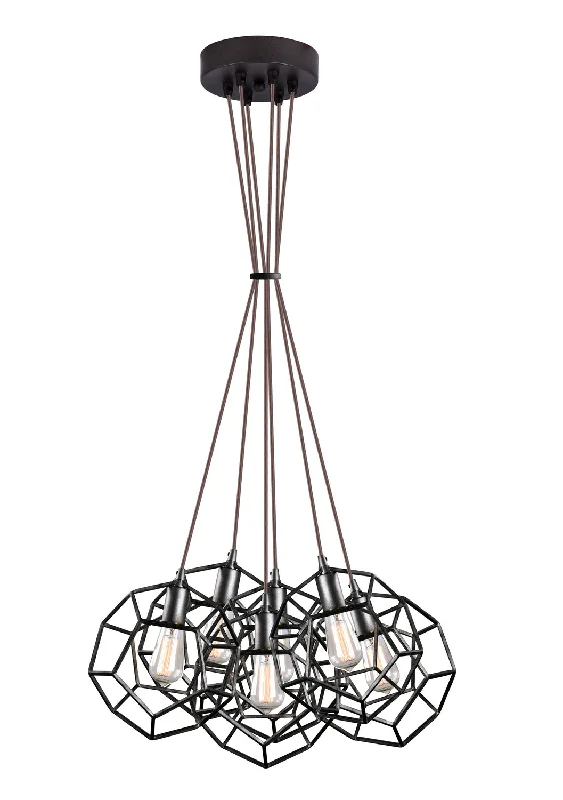 Art Deco Ceiling Lights with Geometric Patterns and Metallic FinishesCrystal Chandeliers with High - Quality CrystalsGeometry Series Pendant