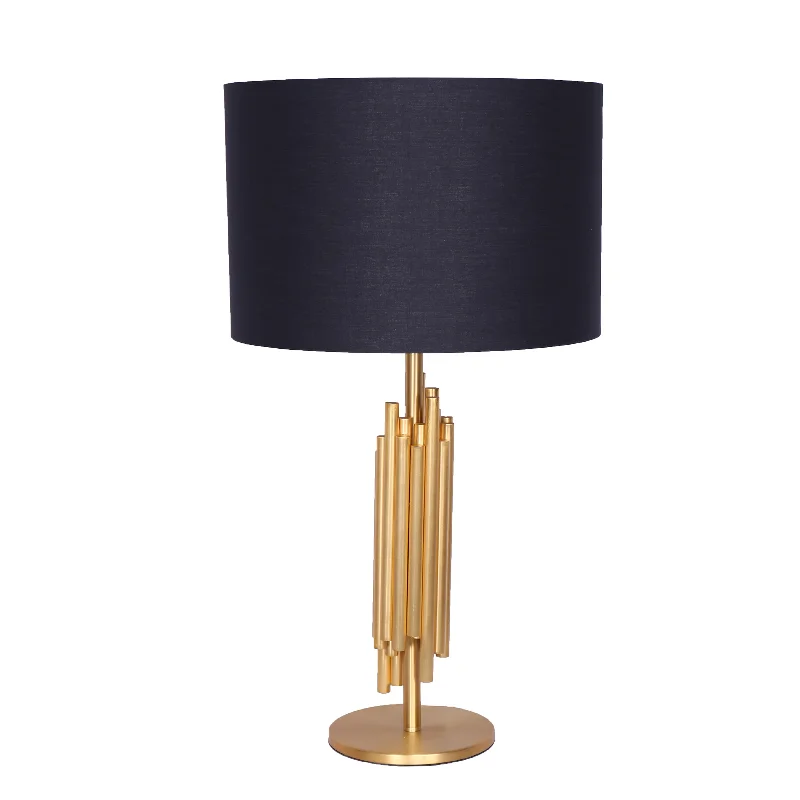 art deco table lamps with geometric shapes for a retro touchart deco table lamps with geometric shapes for a retro touchMETAL 27" MULTI TUBE TABLE LAMP, GOLD