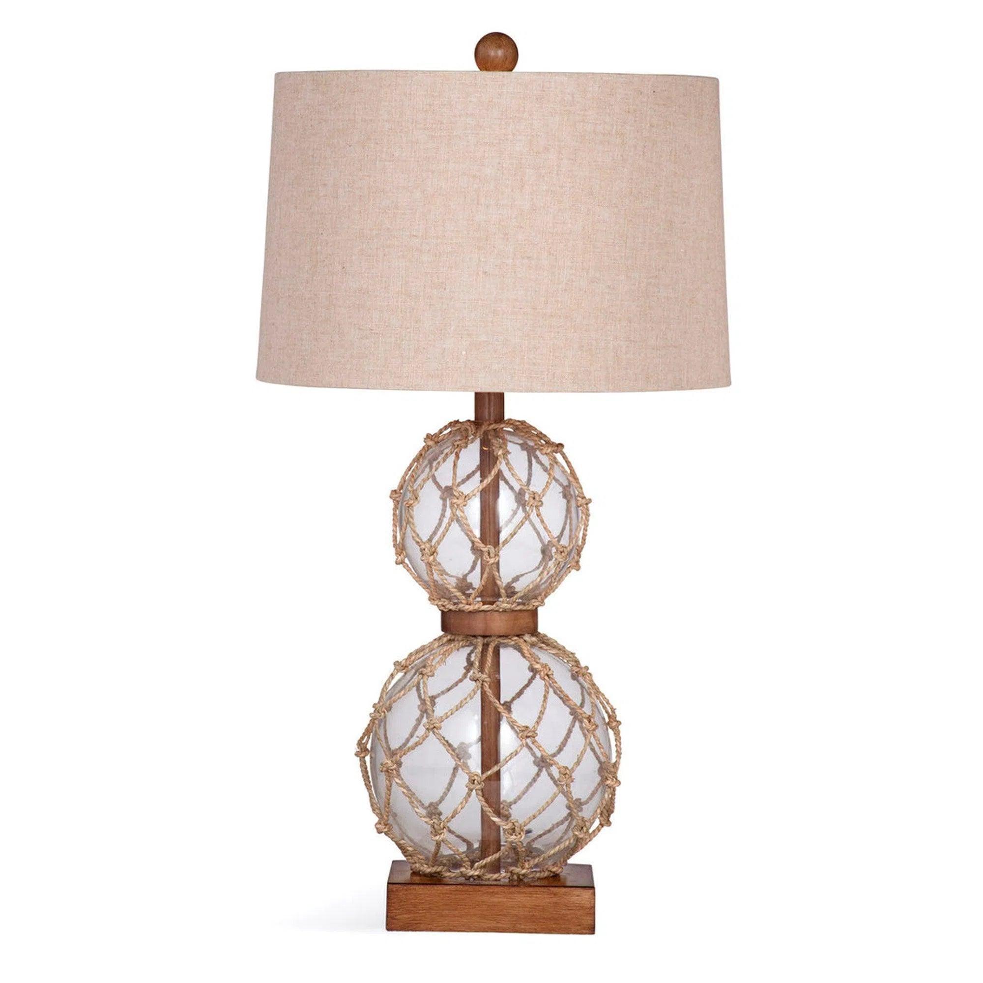 glass table lamps with a frosted surface for soft light diffusionglass table lamps with a frosted surface for soft light diffusionSeaside Glass Brown Table Lamp