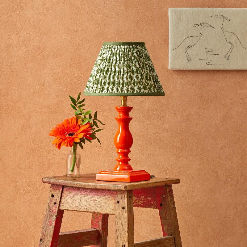 bohemian table lamps with colorful patterns for eclectic bedroomsbohemian table lamps with colorful patterns for eclectic bedroomsWilma table lamp in orange